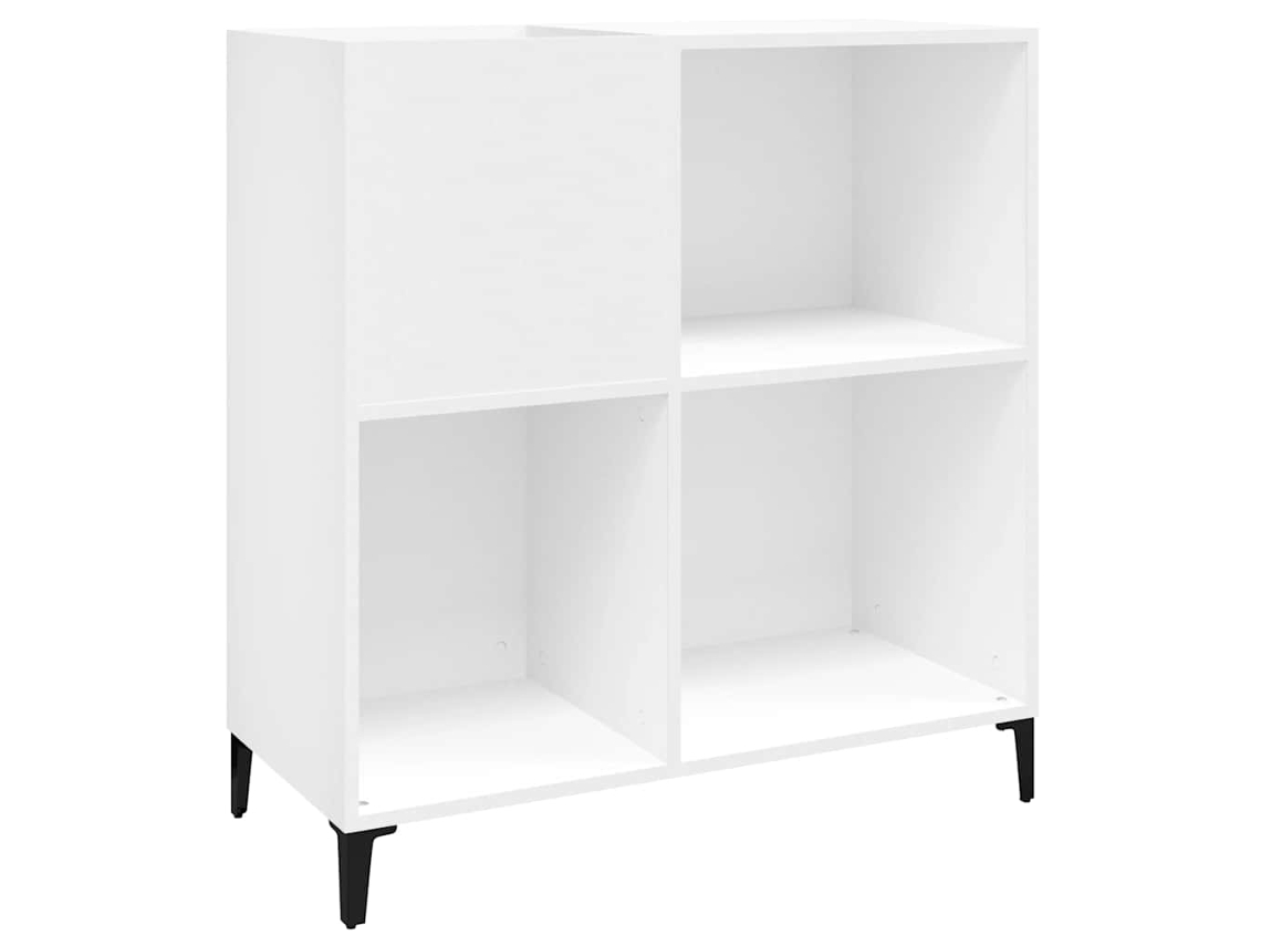 Record Cabinet, Record Cabinets Vidaxl Branco Madeira Processada (n/a)