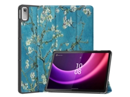 Capa De Couro Para Tablet Lenovo Tab P11 Gen 2 Custer Painted Com Suporte Triplo.