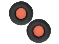 Par De Capas De Fone De Ouvido De Esponja Para Fones De Ouvido Skullcandy Hesh/hesh 2.0 Brilvibera (preto Laranja)