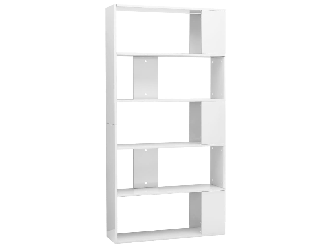 Book Cabinet, Book Cabinets Vidaxl Branco Madeira Processada (n/a)