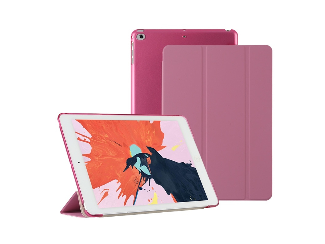 Lurelia Capa Para Capa Protetora Para Ipad 10.2 Em Couro E Pc, Com Repouso/despertar, Ouro Rosa, Variante 61