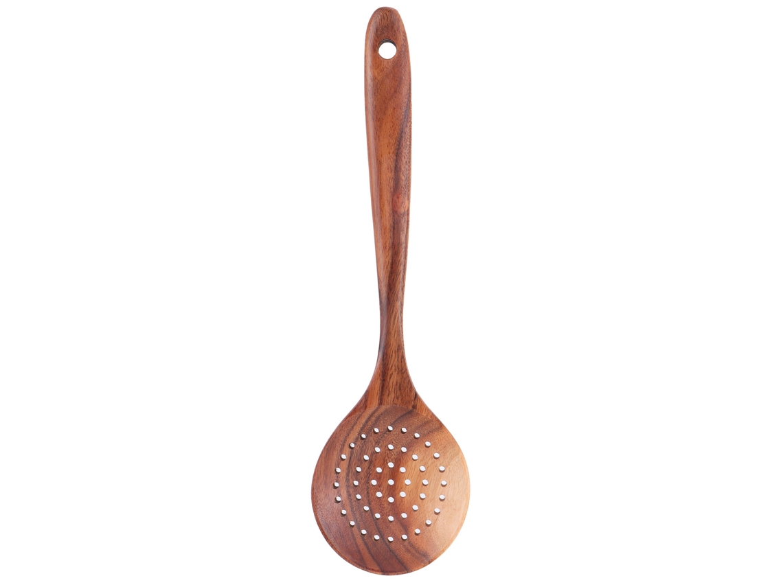 VYLARA Concha De Cozinha Com Cabo Longo Em Madeira, Utensílio De Cozinha