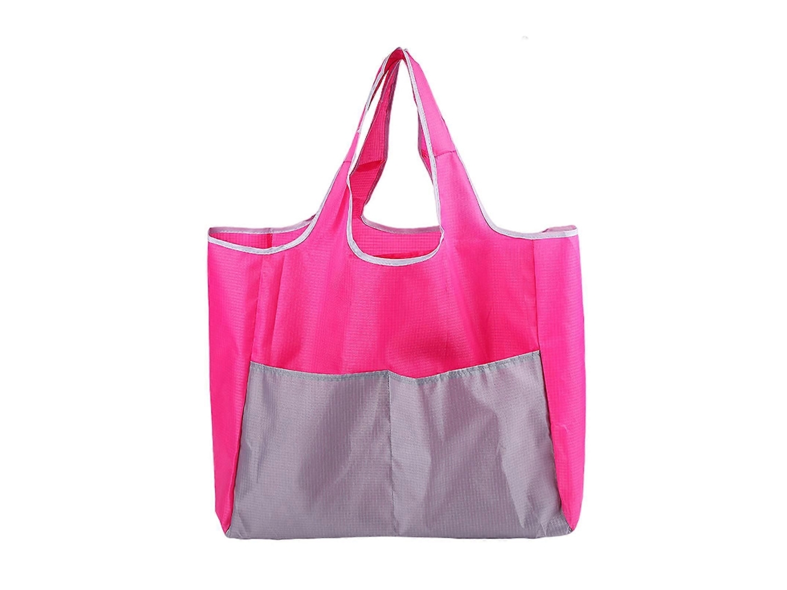 Sacola de Compras Dobrável, Reutilizável, para Viagens e Compras em Geral, com Costura Reforçada, Alças Resistentes e Grande Capacidade. GOKOCO