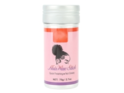 Bastão De Cera Para Cabelo 75g Rosa Duradouro Portátil Para Modelagem E Suavização De Cabelo E Peruca