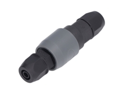 Laxiscreed Conector Pneumático Tipo C Em Plástico E Aço Com Função De Auto-fecho
