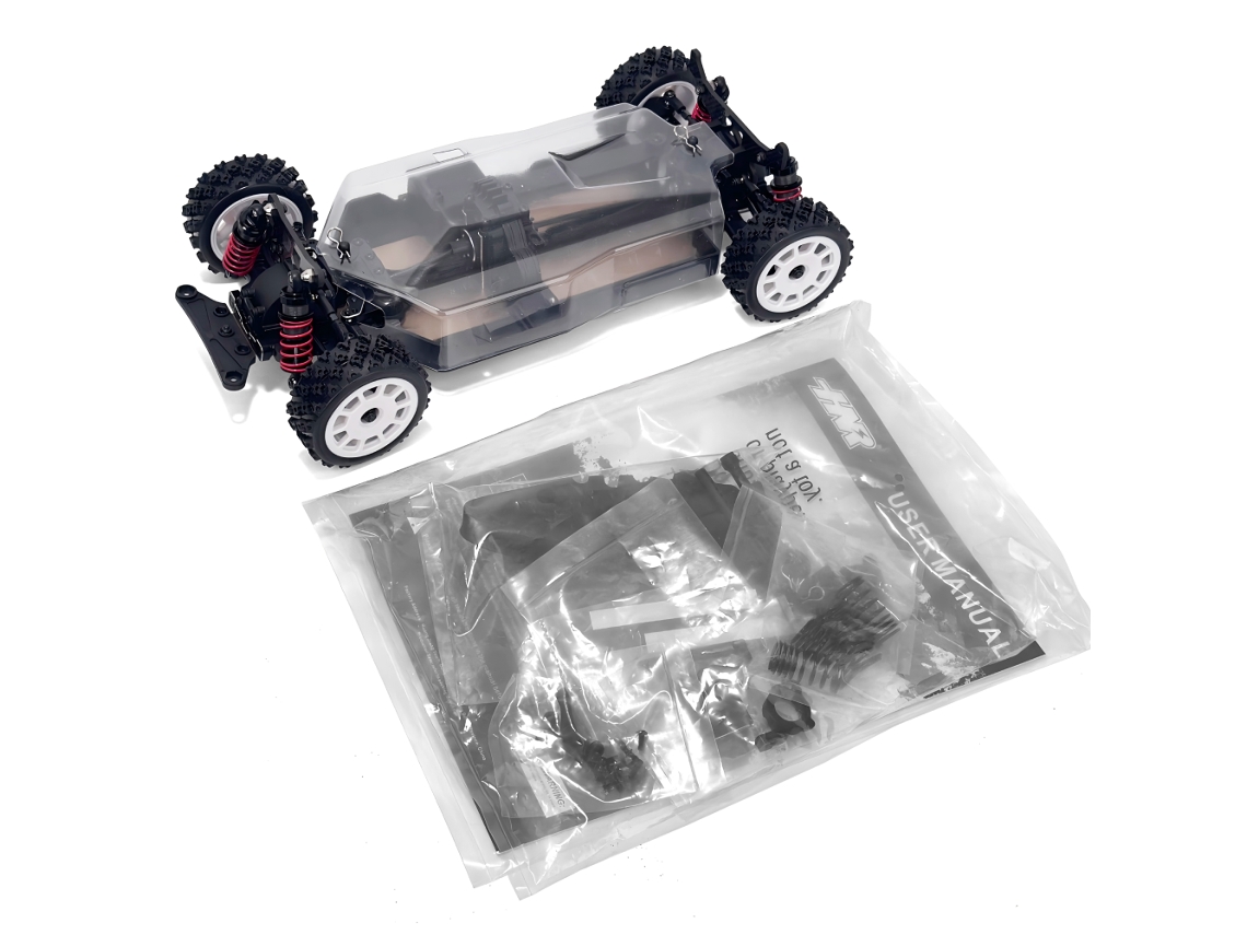 H9804 Chassi Hnr H9804 Foxhound Rally 1/10 Chassi Transparente S/ Eletrônica Brinquedo MDUG
