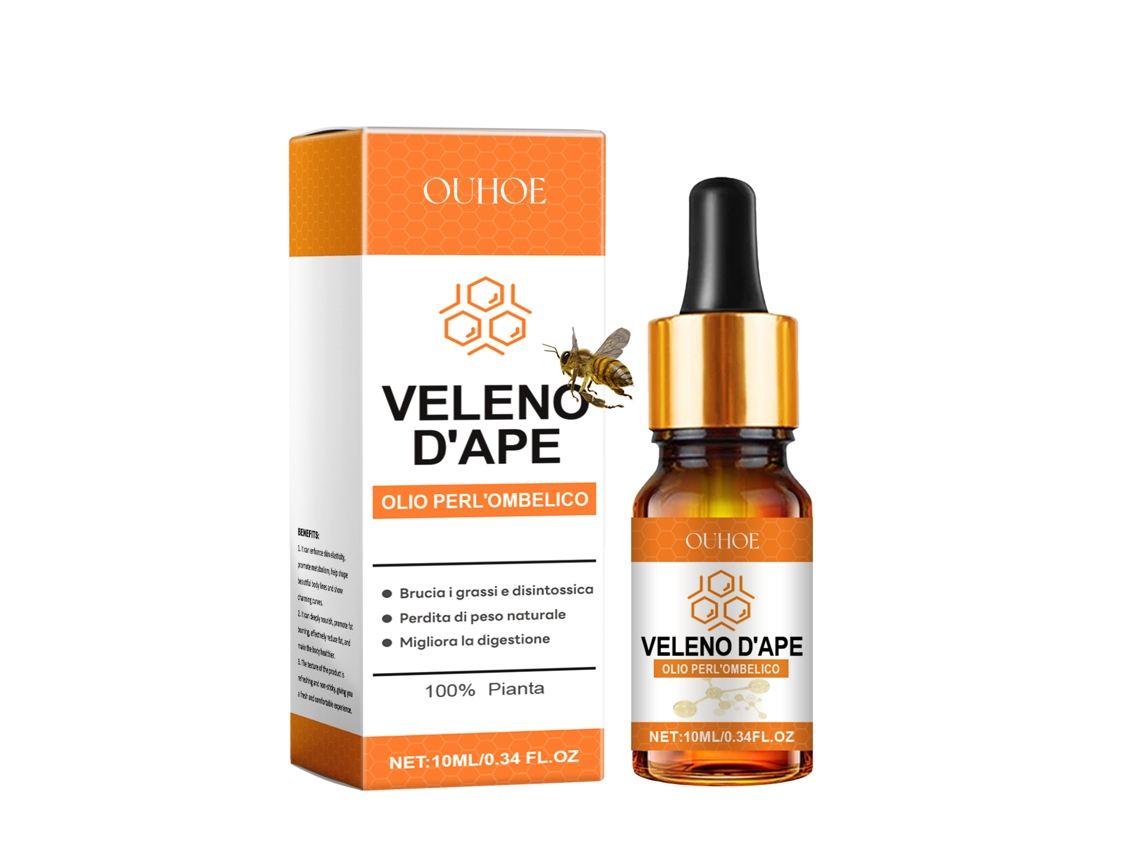Óleo Firmante Com Veneno De Abelha Para Pele