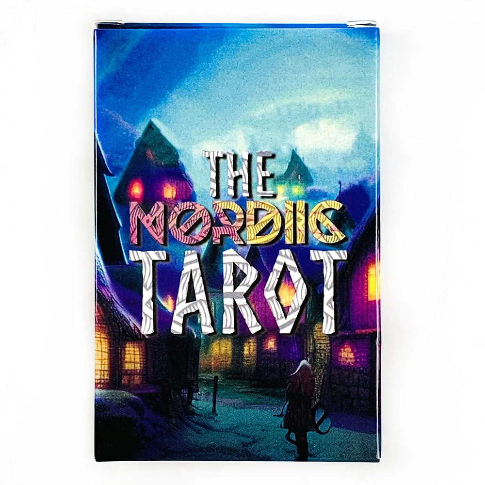 Tarô Nórdico, 22 Cartas, Jogo Casual para Toda a Família, Jogo de Tabuleiro de Adivinhação e Mistério. MDUG