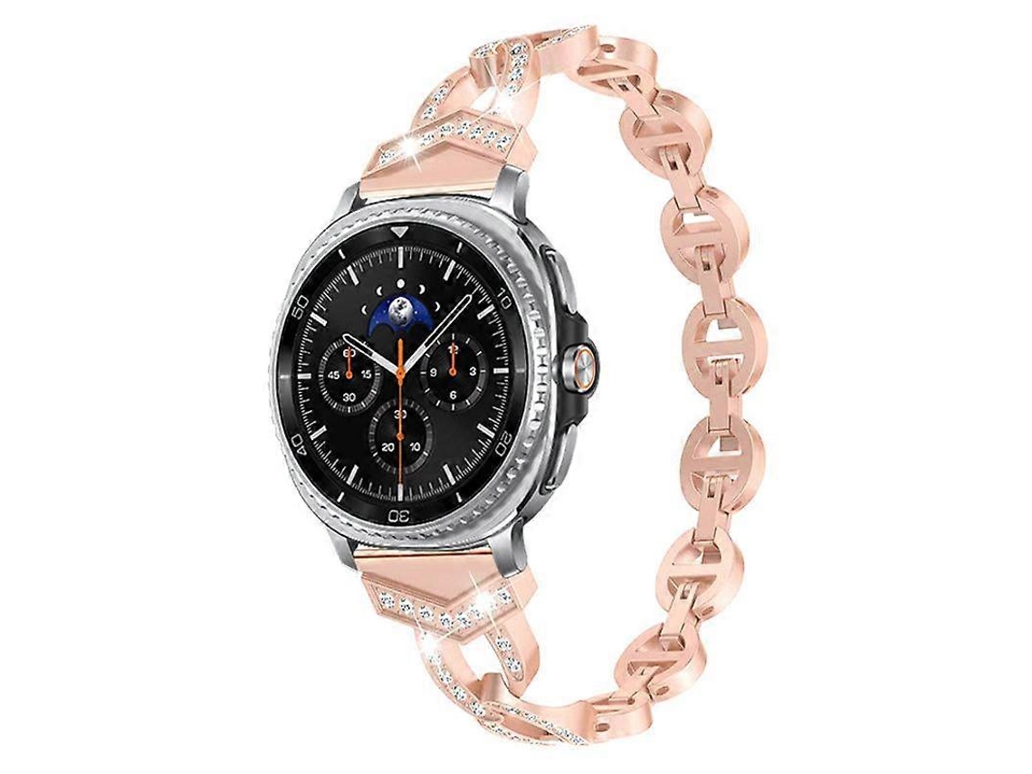 Pulseira De Relógio Xdfind Diamond Em Aço Inoxidável
