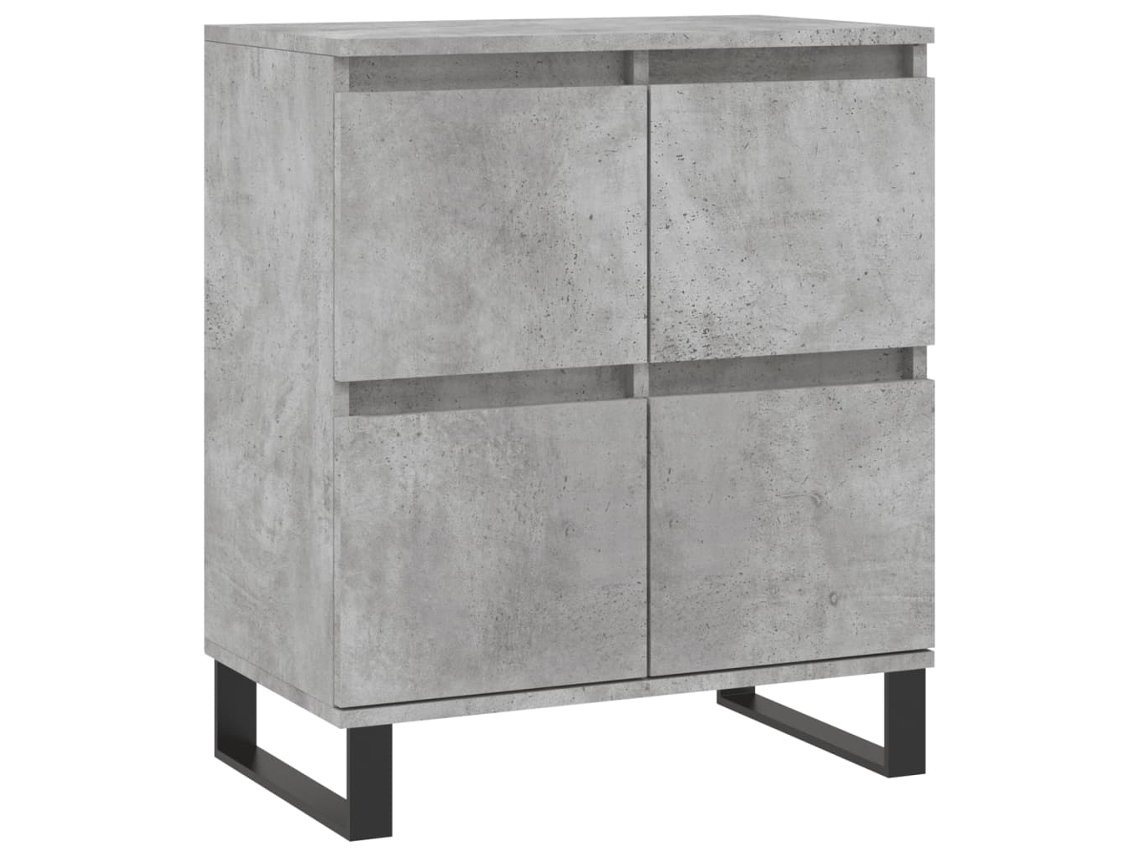 Sideboard, Sideboards Vidaxl Cinzeto Madeira Processada (n/a)