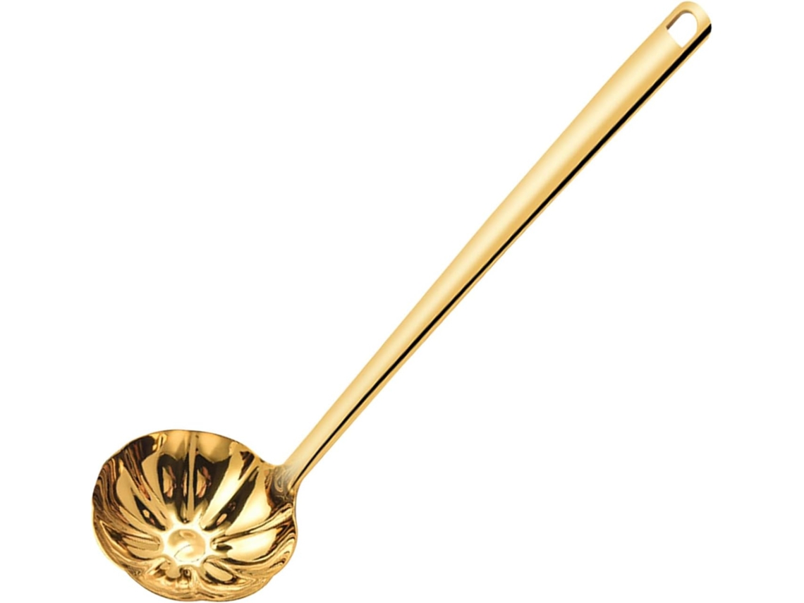 Colher De Sopa Para Cozinha Com Cabo Ergonômico E Resistente Ao Calor.