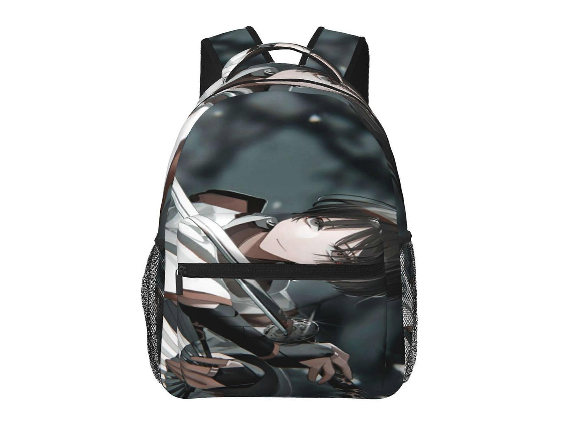 Mochila De Estudante Genshin Impact J132, Leve E Durável, À Prova Dágua E Com Alça De Ombro Ajustável. Olysi Shop