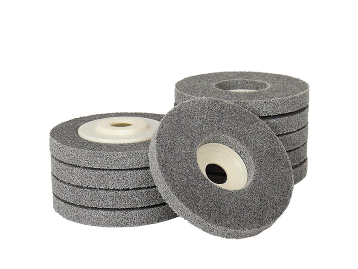 Disco De Desbaste Para Esmerilhadeira, 10 Peças, 4 Polegadas, 8 Polegadas, 5/8, Nylon