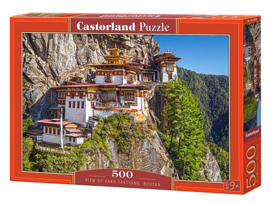 Castorland View Of Paro Taktsang Bhutan 500 Pcs Puzzle 500 Peças
