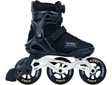 Patins Em Linha Story Epic Fitgo Preto 44 (1101005103129)