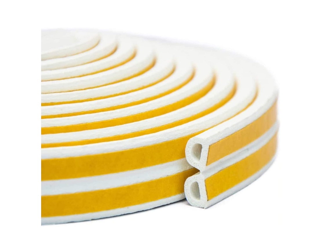 Fita Adesiva De Espuma Para Portas E Janelas, Vedação Com Tecnologia De Absorção De Impacto, De Acústica Para Residências E