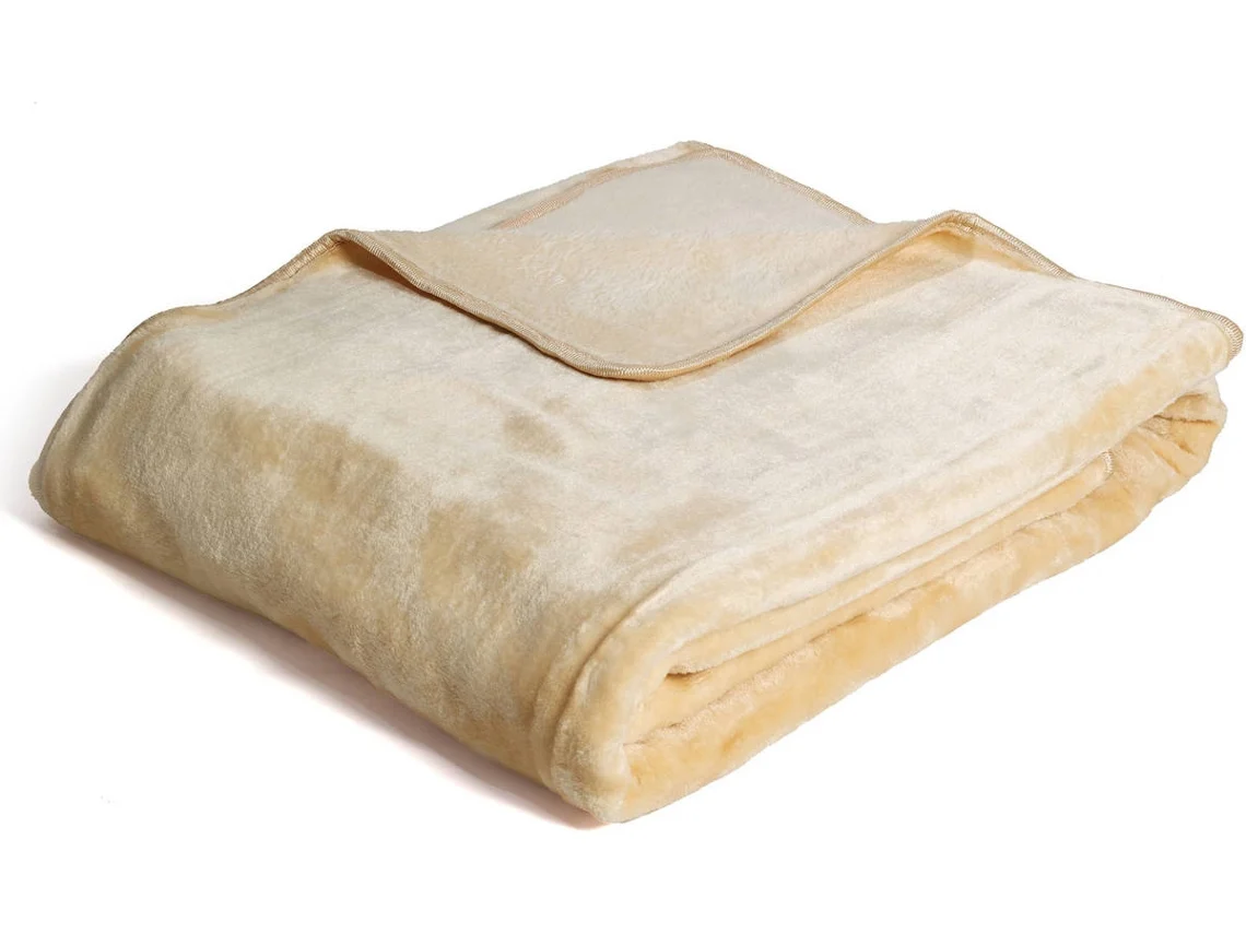 Manta/Manta Térmica Polar ONÍRICA Beige 220 x 230 cm
