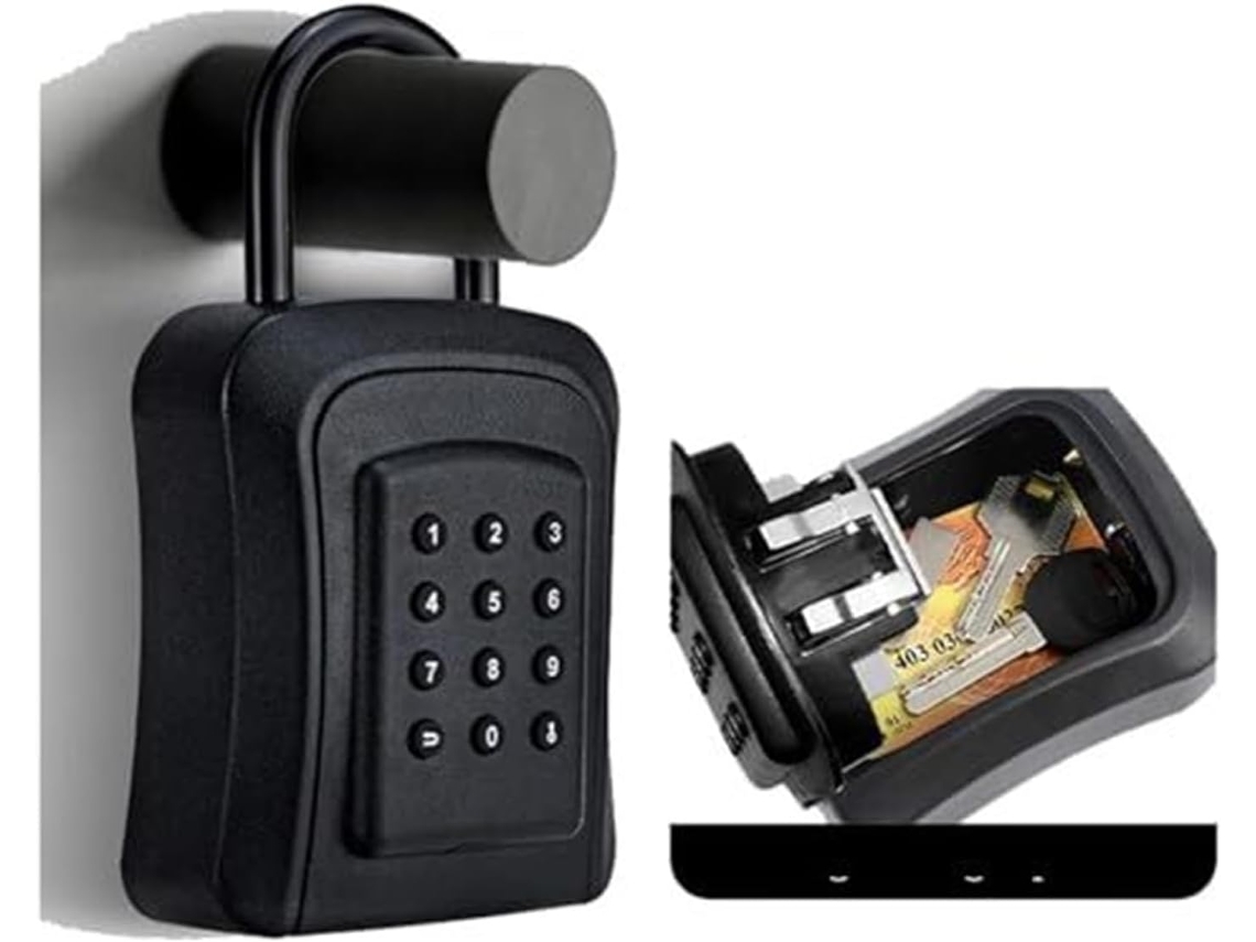 Cofre inteligente SFUSHOS à prova d'água IP65 com controle remoto Bluetooth