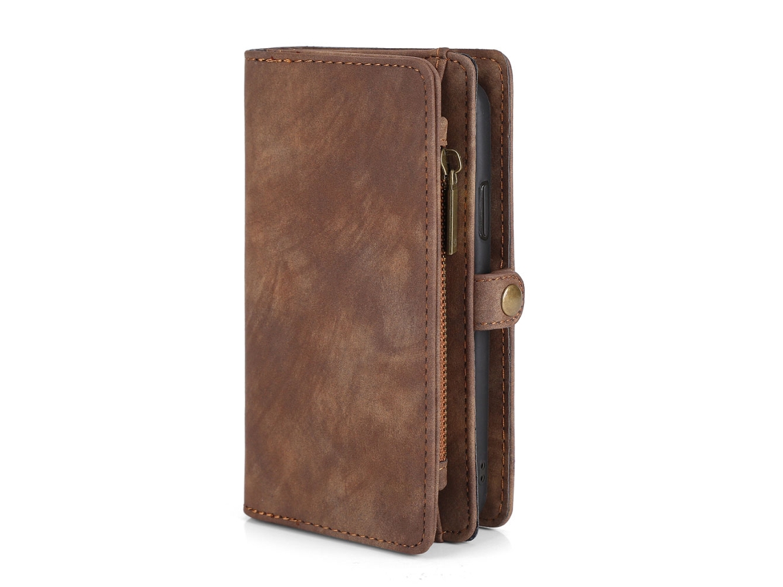 Capa de Couro Multifuncional LAXISCREED para Iphone X