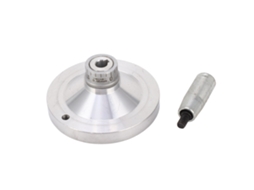 Manivela De Roda Mecânica De Alumínio De 80mm Com Escala 0‑1mm E Alça Para 210 8x16 220x400 220x600 220x750