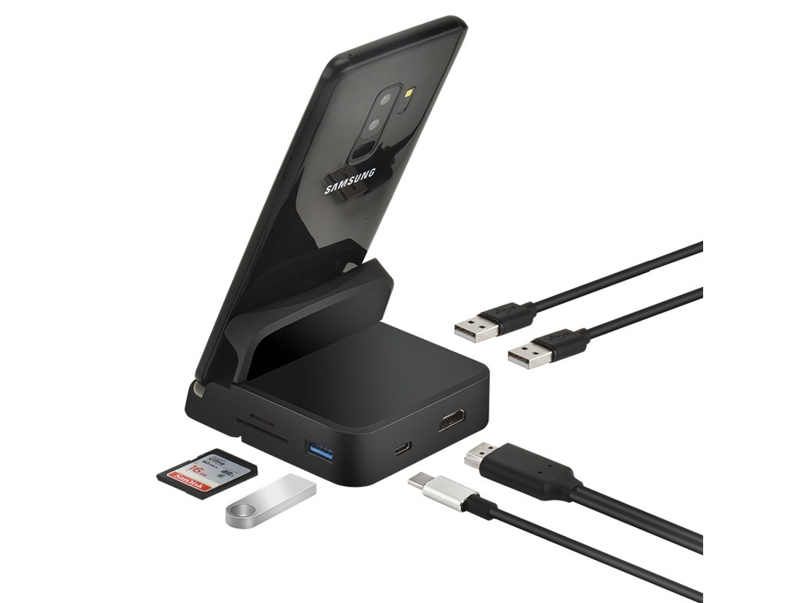 Suporte Criativo AQUAFORGE de Mesa com Tema de Escritório