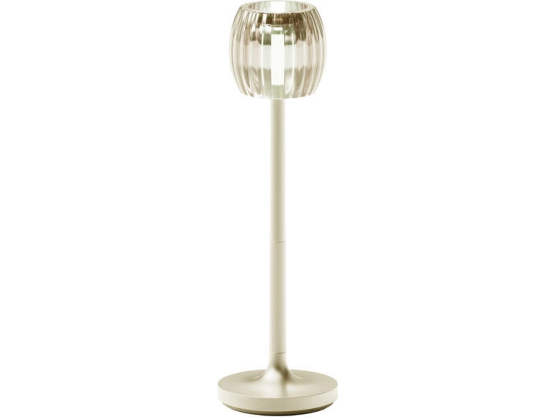 Candeeiro de Mesa STYLISTIC Bistro Lamp L Waves (Dourado)