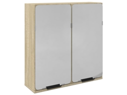 Bathroom Mirror Cabinet, Bathroom Mirror Cabinets Vidaxl Marrom Madeira Processada (n/a)