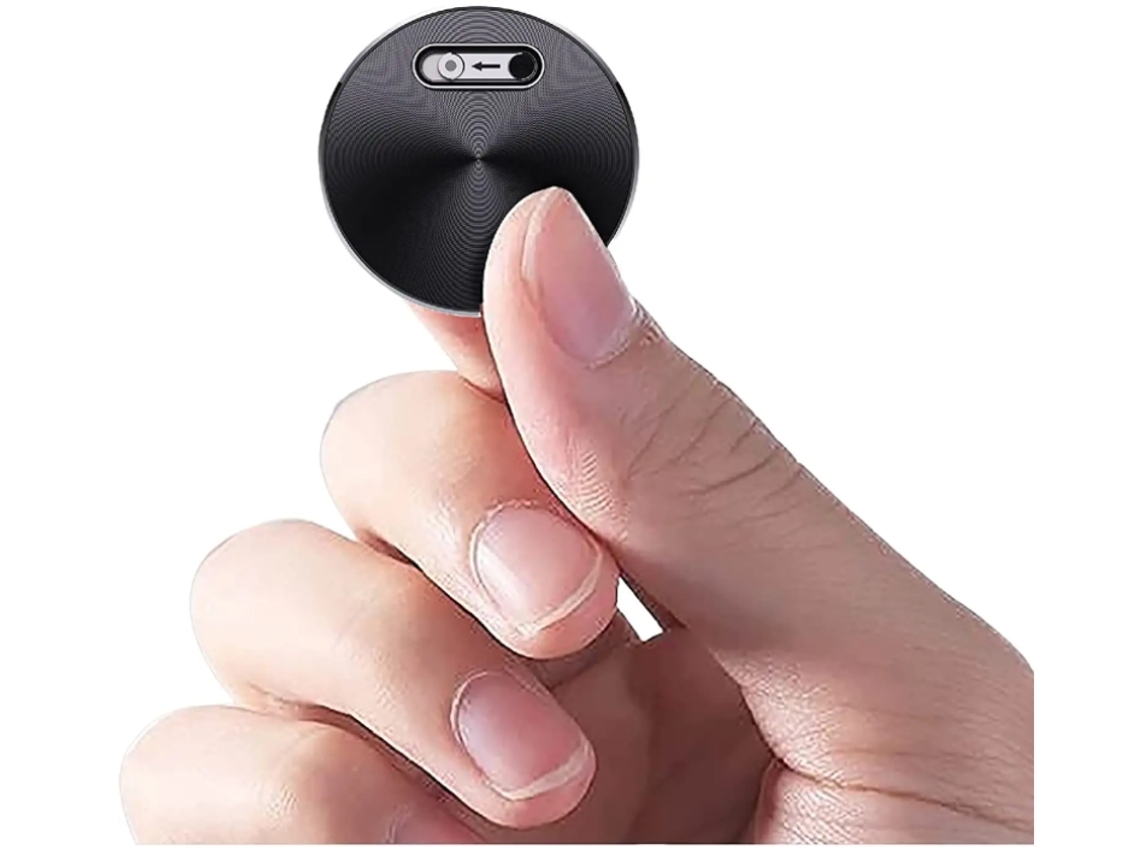 Mini Gravador Ativado Por Voz Um dos Menores Hd Carimbo de Data/Hora 32 Gb Preto