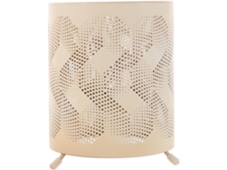 Luminária Decorativa Retrô - Luz Natural Vazada Para Uma Iluminação Ambiente E Confortável Na Mesa.
