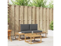 Vidaxl Conjunto De Sofás Para Exterior 3 Pcs Branco E Antracite