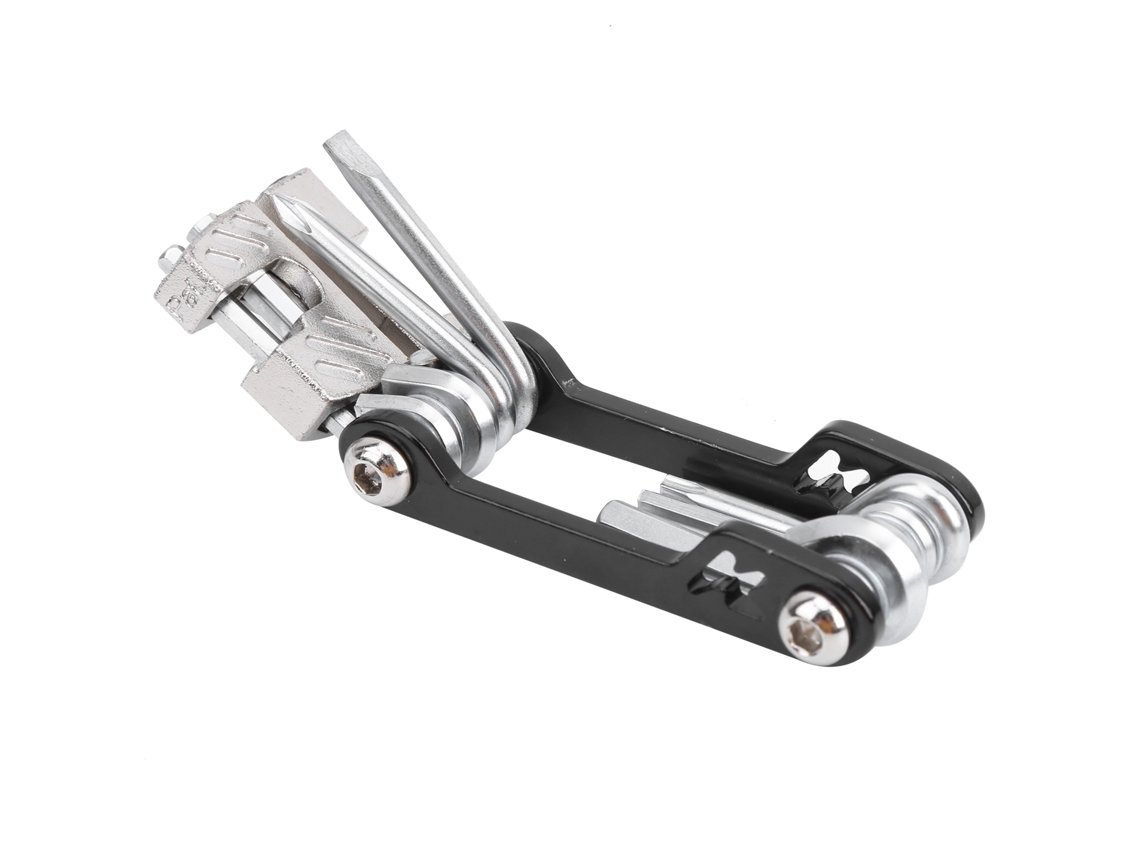 Kit De Reparo De Bicicleta 10 Em 1 Com Chave De Hexagonal, Parafuseta E Quebra Corrente