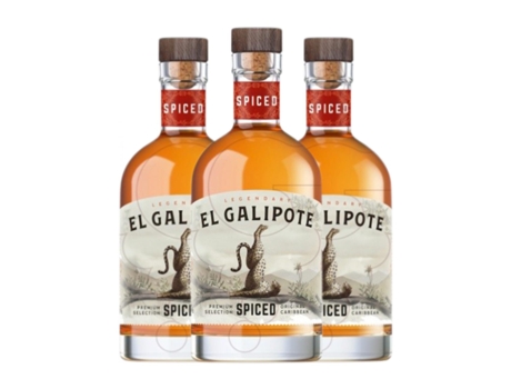 Rum EL GALIPOTE Spiced Rum (0.7 L - 3 Unidades)