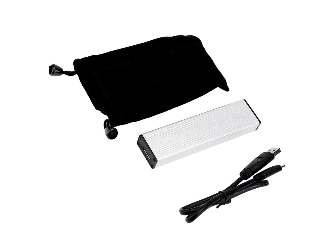 Caixa De Disco Rígido Para Computador Os X Air A1369 A1370 Ssd Para Usb 3.0 Case De Liga De Alumínio Prata