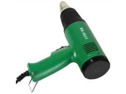 Pistola de Ar Quente Industrial de Alta Potência com Duas Temperaturas para Contração Térmica Secagem e Remoção de Tinta S/MARCA
