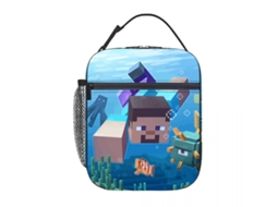Twenty Tw Aquaforge - Lancheira para escola primária, lancheira infantil, refrigerador portátil e bolsa de armazenamento para acampamento ao ar livre