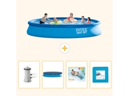 Intex Piscina Easy Set Redonda - 457x84 Cm - 5-peças S303