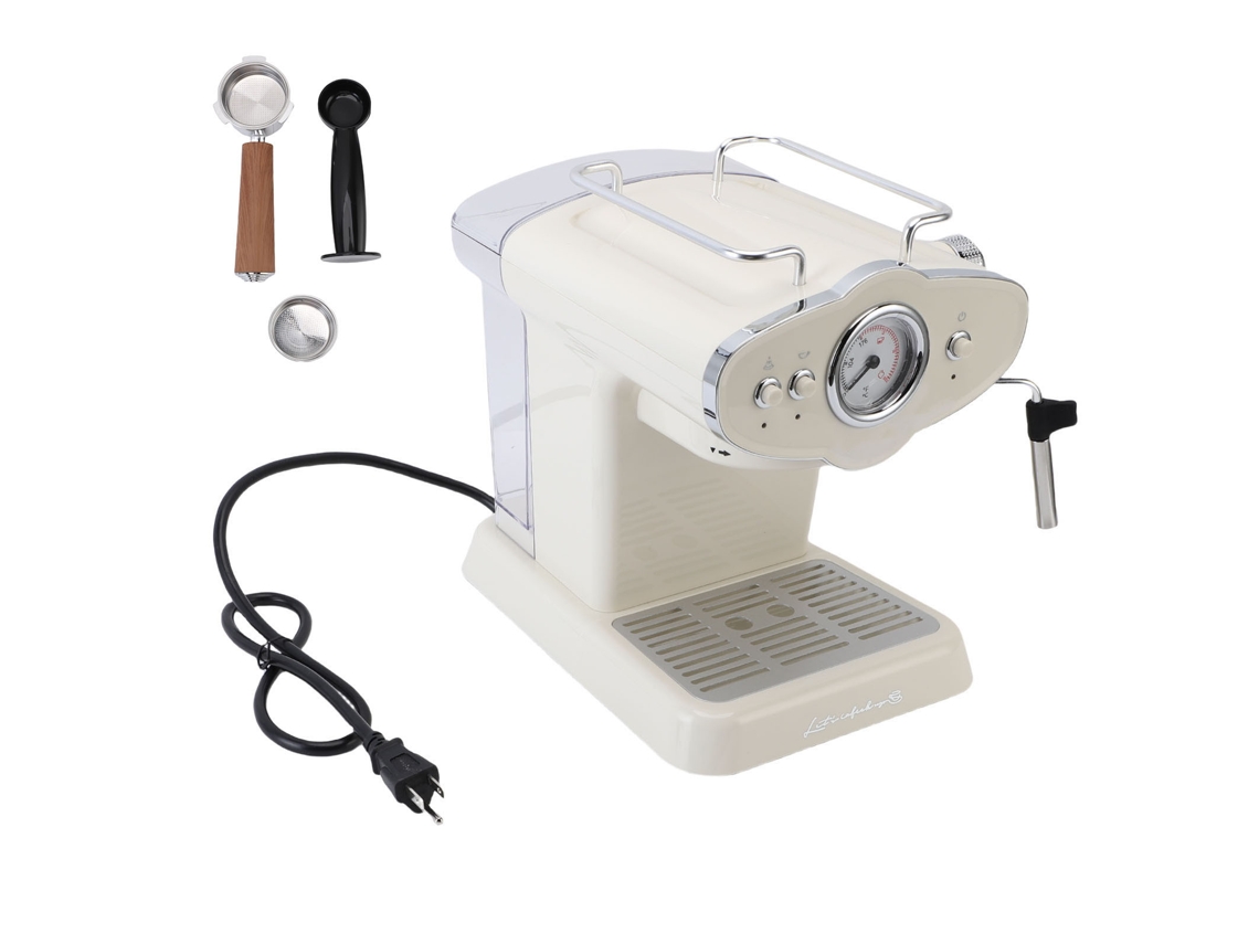 Máquina De Café Espresso Laxiscreed Com Pré-aquecimento Rápido E Vaporizador De Alta Temperatura