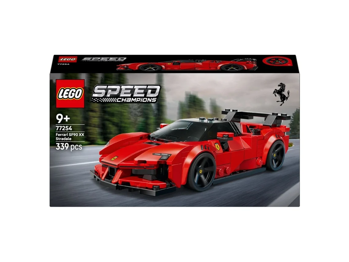 Lego® 77254 Speed Champions Ferrari Sf90 Xx – Supercarro Com Piloto