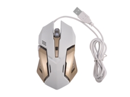 Rato Gamer LAXISCREED, luz de respiração LED, 6 botões, ajuste de Dpi de 4 velocidades | LAXISCREED