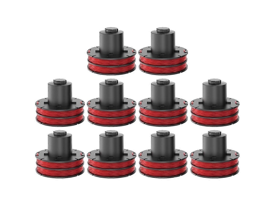 Compatível com Al ko Gte 350 450 550 Kit com 10 Carretéis de Fio para Aparador de Grama AQUAFORGE