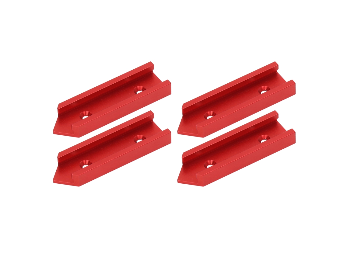 Conector de Riel T Aluminio Carpintería Universal Múltiples Ranuras
