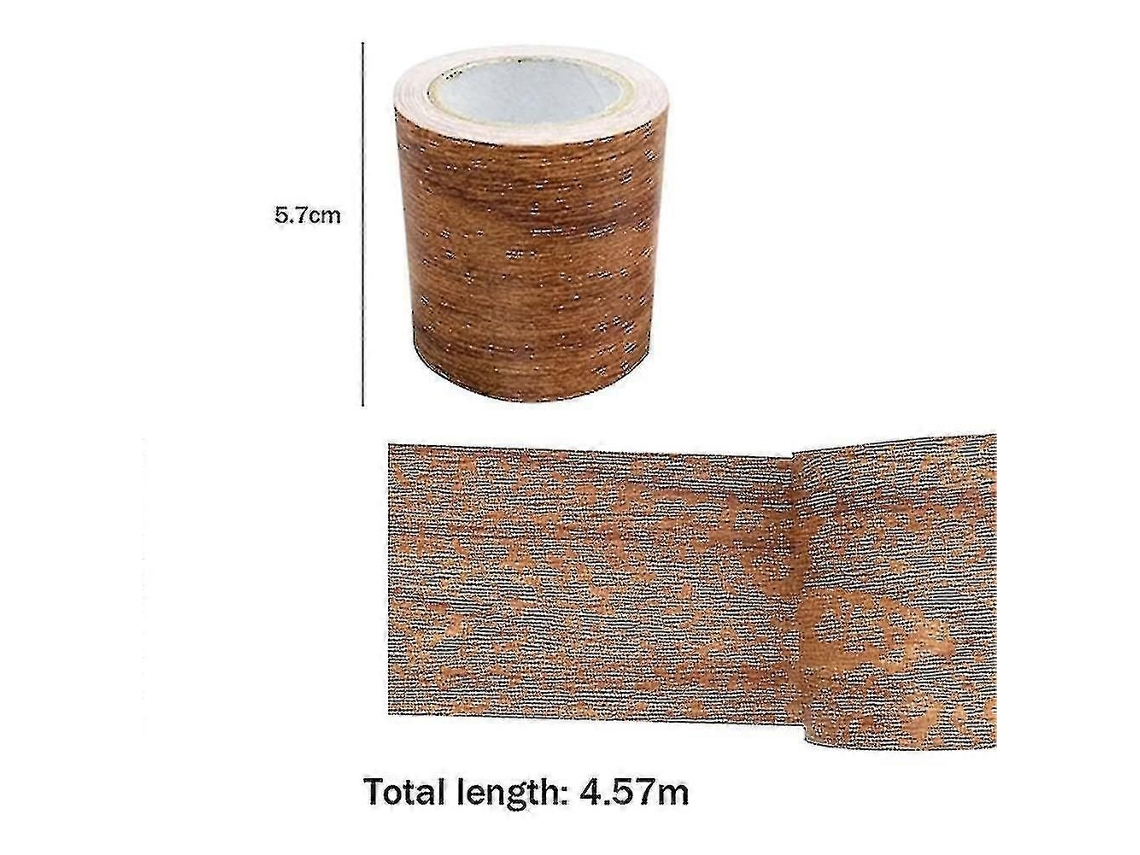 Fita Adesiva para Reparo de Textura de Madeira, Ideal para Móveis. Alta Aderência e À Prova D'água. GOKOCO
