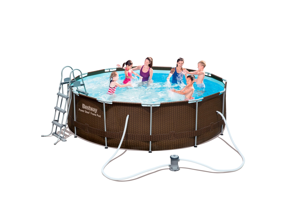 Conjunto Piscina Tubular BESTWAY 56943 (15232 L - 427x122cm)