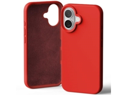 Capa para iPhone 16 MERCURY Silicone Vermelho