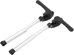 Suporte Telescópico Para Janela De Veículos Recreativos Caravanas E Iates Da Fabater Conjunto 2 Peças