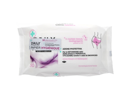 Toalhetes higiênicos Daily Comfort 50 toalhetes BIOGENYA
