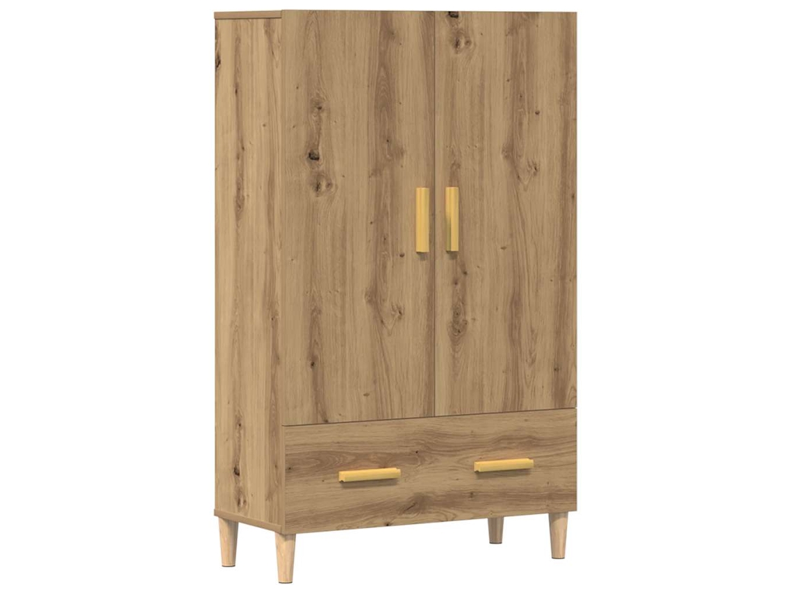 Mueble Alto 70x31x115 cm en Derivados de Madera de Roble Artesanal