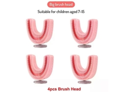 Cabeças de Escova Substituição em Forma U para Dentes Elétrica Sônica, Acessórios Cabeça M Acia, Limpeza GOKOCO