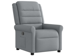 Recliner Chair, Recliner Chairs Vidaxl Cinzeto Tecido
