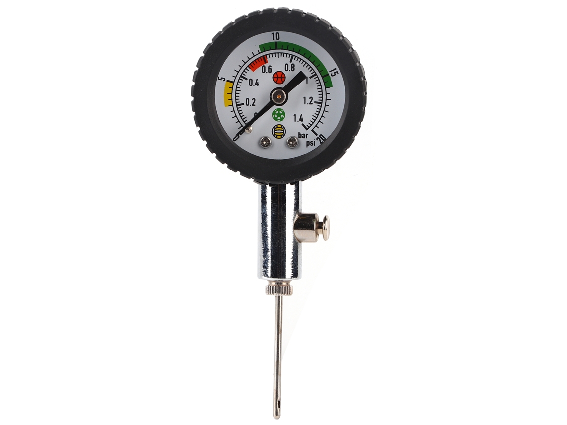 medidor de pressão portátil para futebol, basquete, vôlei, bolas de futebol medição de pressão interna | S/MARCA